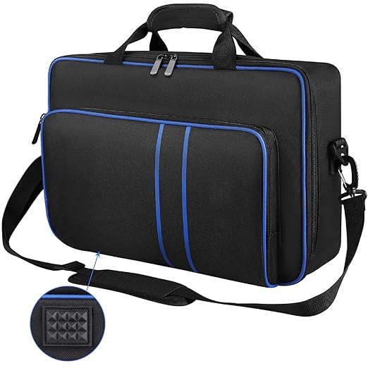 Gaming Console Latest - Geeignet für PS5 Reiseschutzkoffer, Tragbare Schutztasche