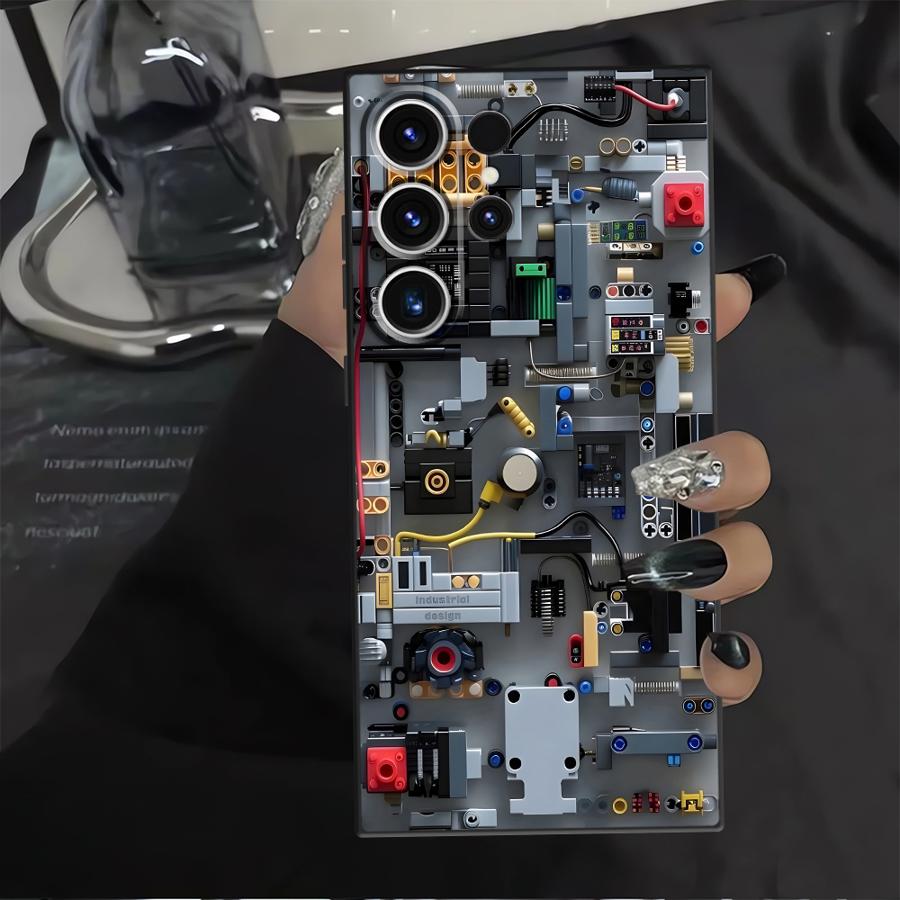Gaming Console For Phone - Lila Gaming-Konsolen-Hülle für Samsung Galaxy S20