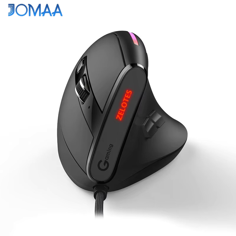 Gaming Console Buttons - Jomaa kabel gebundene Gaming-Maus RGB vertikale