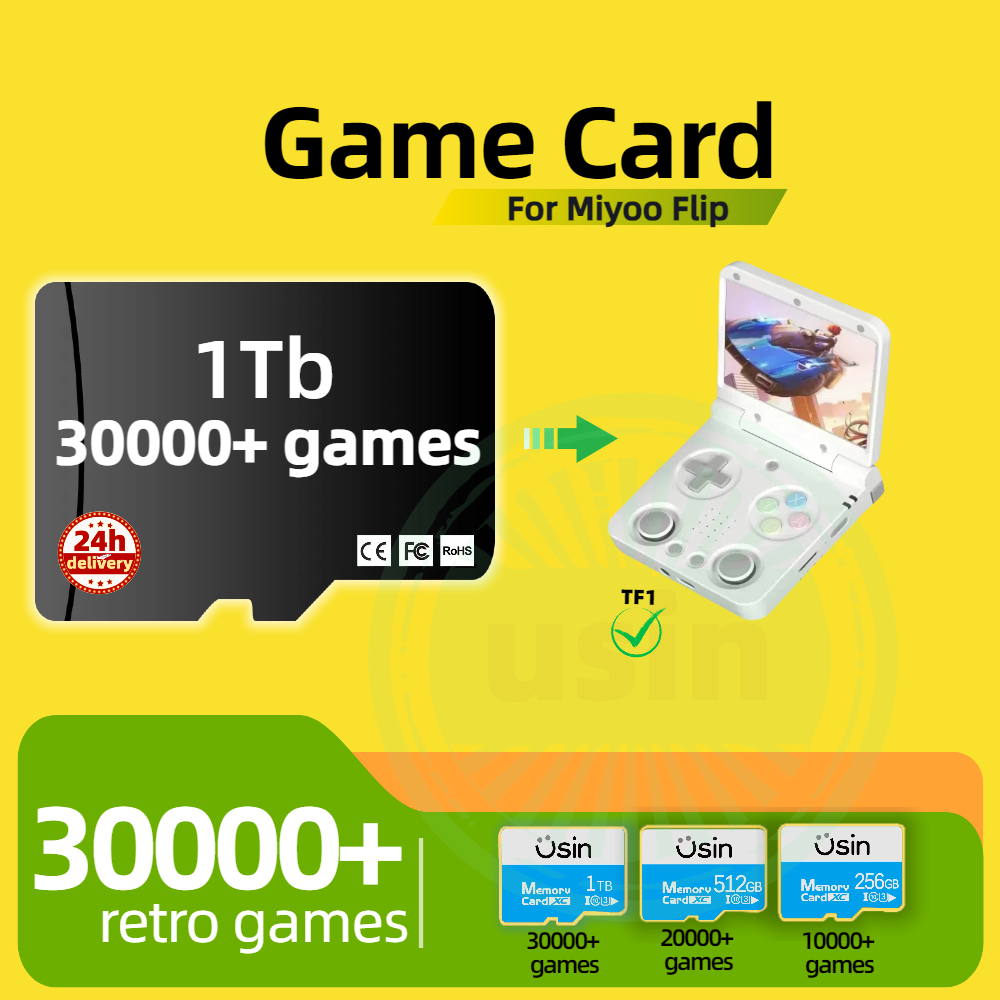 Gaming Console Latest - Spielkarte für Mio Flip 30000+ Retro
