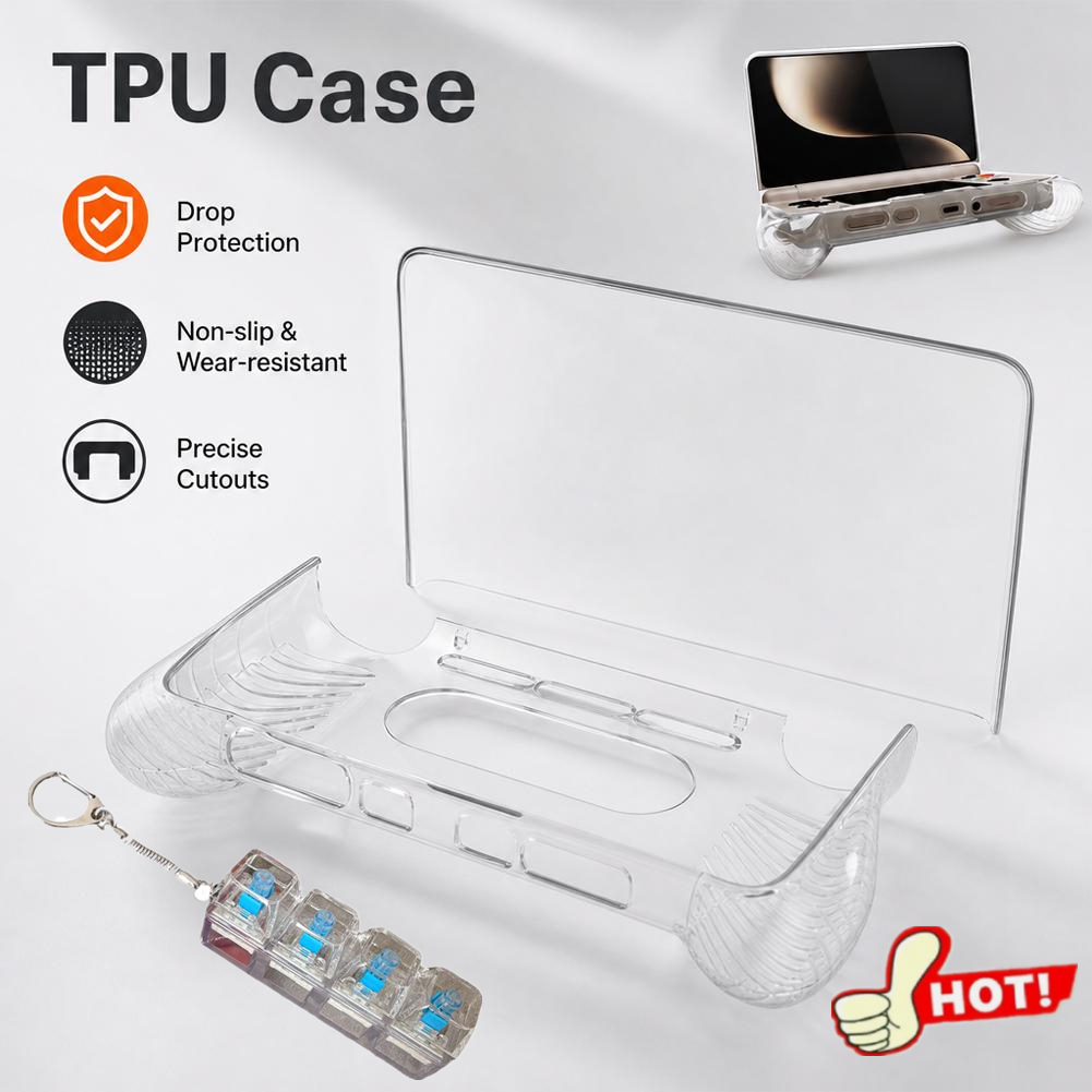 Gaming Console Keychain - 2in1 weiche TPU-Schutzhülle mit Griff für