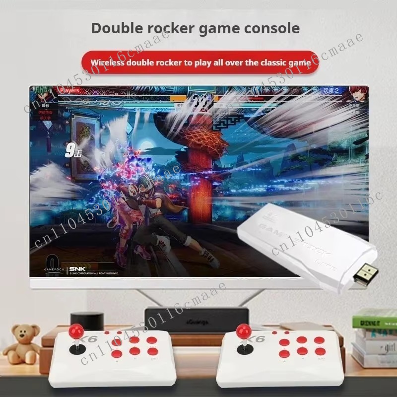 Gaming Console All - Klassische TV-Spielkonsole Hochwertige Kabellose Spielmaschine mit