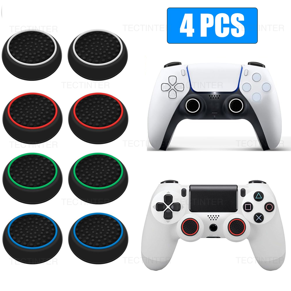 4 Stück Silikon-Analogstick-Gr – Gaming Console Tv Bewertung und Preis