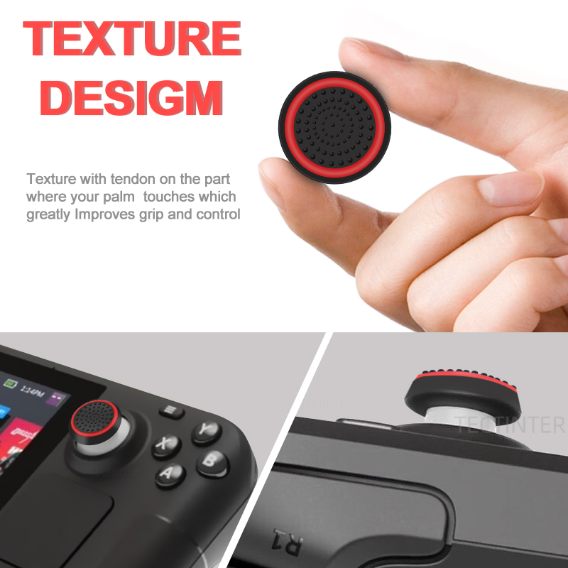 4 Stück Silikon-Analogstick-Gr – Gaming Console Tv Bewertung und Preis